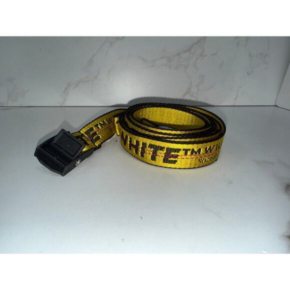 Off-White Industrial Belt in Yellow main image 4